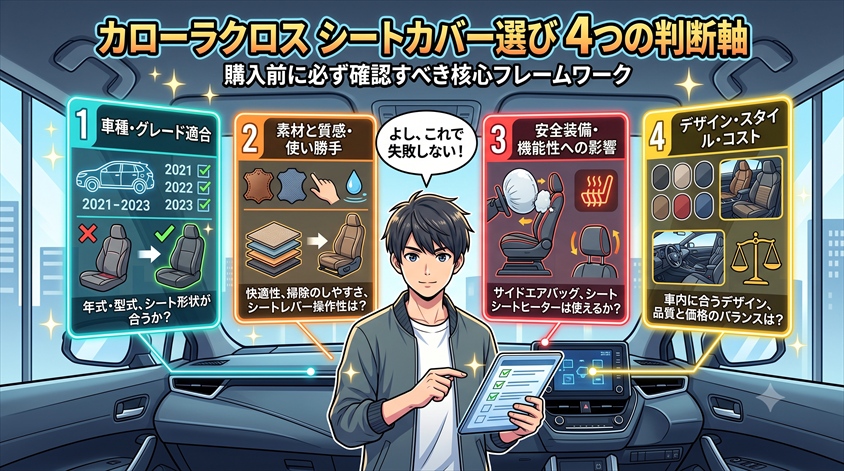 購入前に必ず確認すべき4つの判断軸