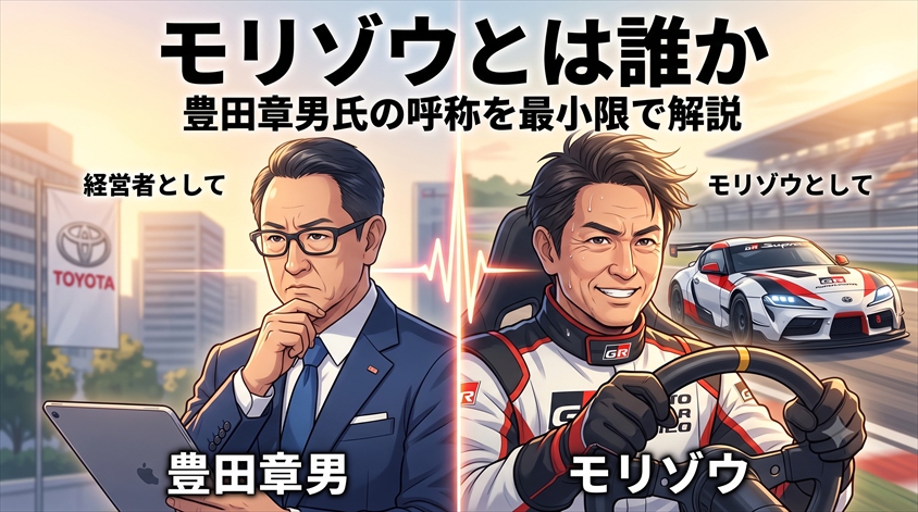 モリゾウとは誰か ― 豊田章男氏の呼称を最小限で解説