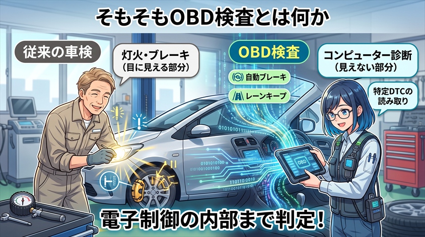 そもそもOBD検査とは何か