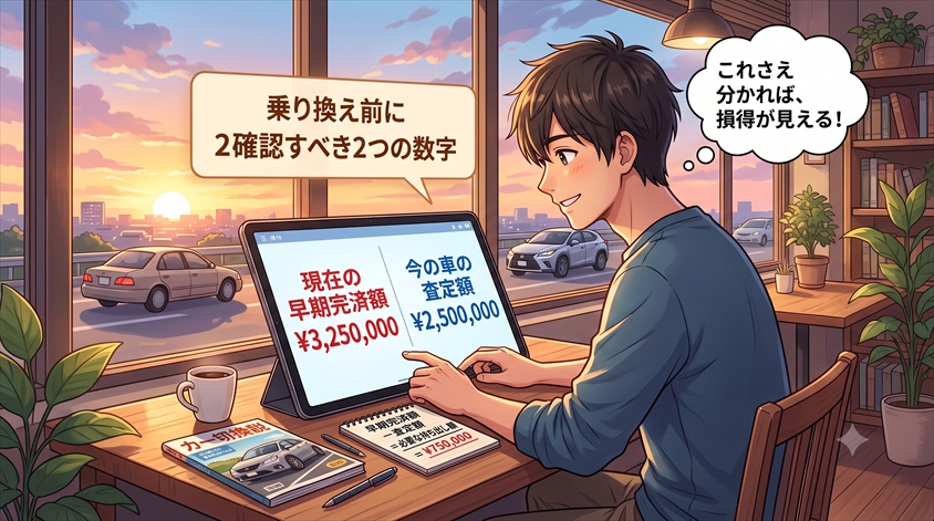 乗り換え前に確認すべき2つの数字