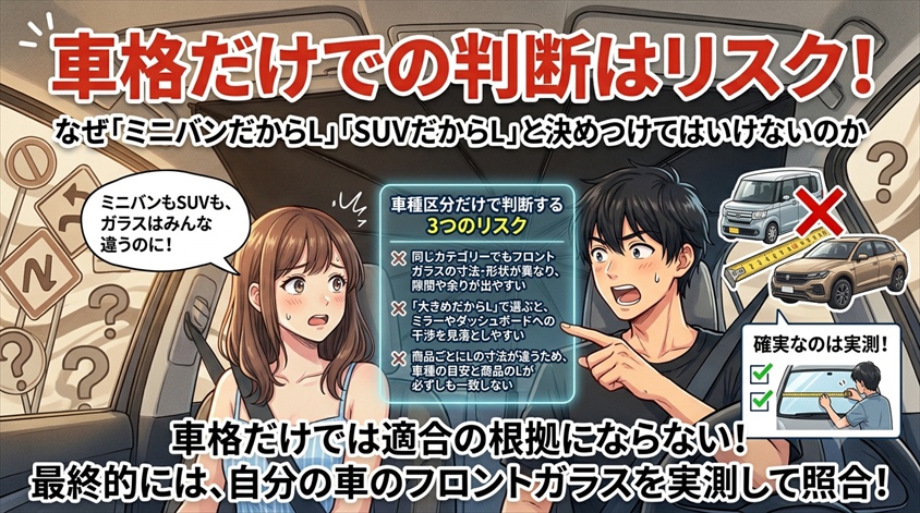 なぜ「ミニバンだからL」「SUVだからL」と決めつけてはいけないのか