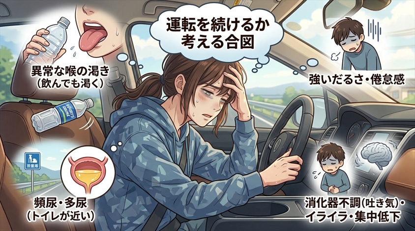 運転中に見逃したくない危険なサイン