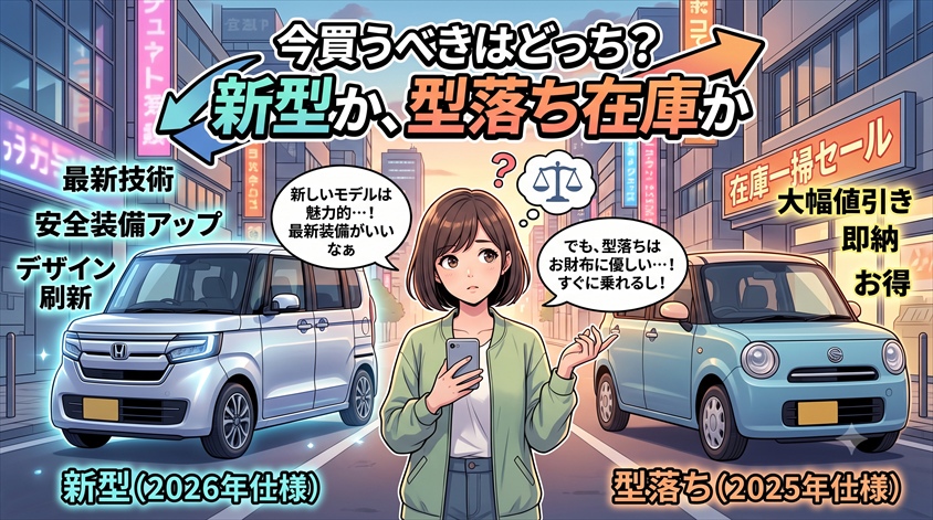 今買うべきは新型か、型落ち在庫か——状況別の判断軸