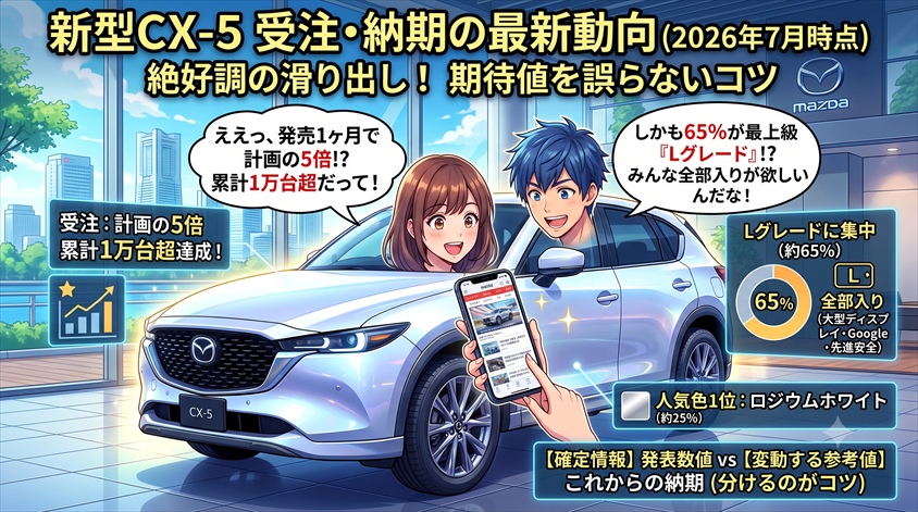 受注・納期の最新動向(2026年7月時点の参考値