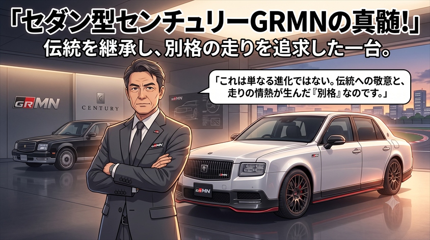 セダン型センチュリーGRMNの特徴と登場経緯