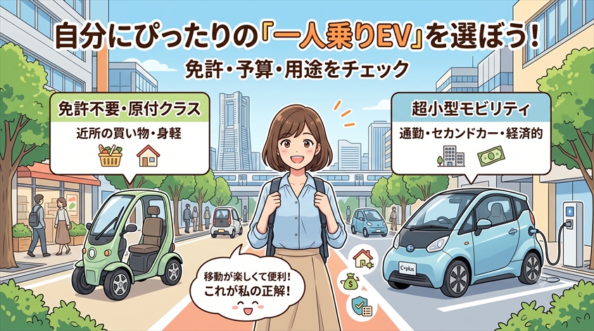まとめ 自分の用途・予算・免許条件に合う車両区分の選び方