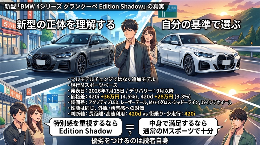 まとめ――「新型」の正体を正しく理解し、自分の基準で選ぶために
