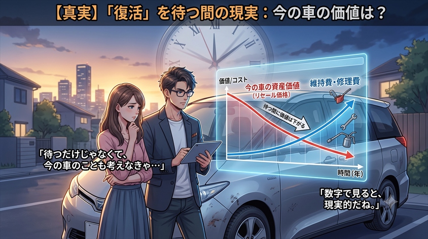 待つにしても動くにしても、今の車の維持・手放し方を見直しておく