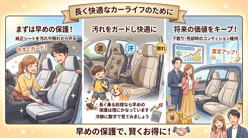 長く快適なカーライフのために