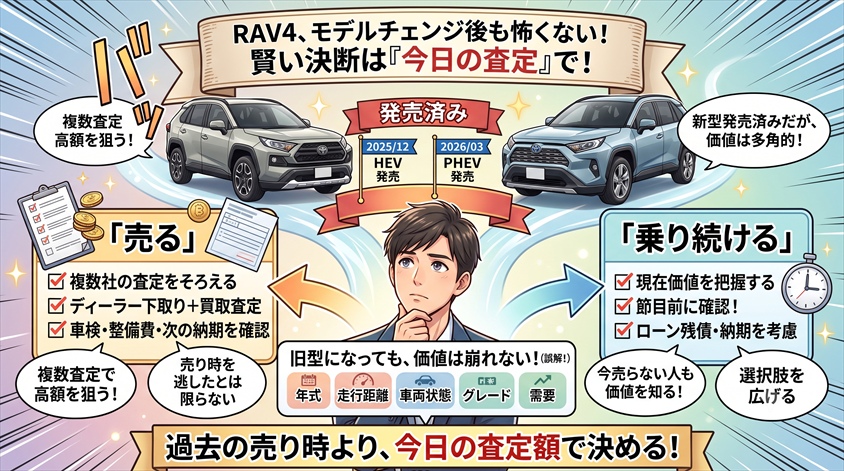 まとめ|過去の売り時より、今日の査定額で決める