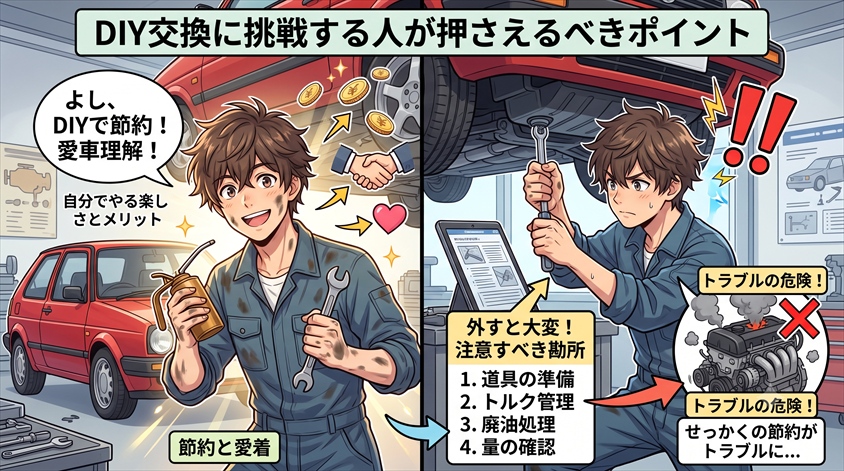 DIY交換をする人が注意すべきポイント