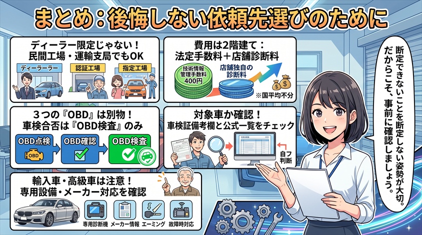まとめ:後悔しない依頼先選びのために