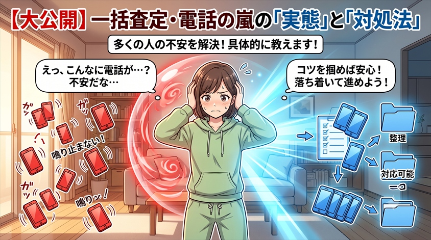 一括査定申込み後の電話対応の実態と対処法
