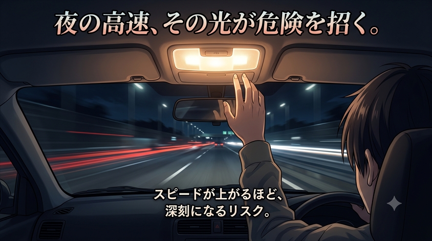 夜間の高速道路走行で気をつけたいこと