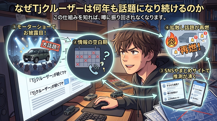 なぜTjクルーザーは何年も話題になり続けるのか