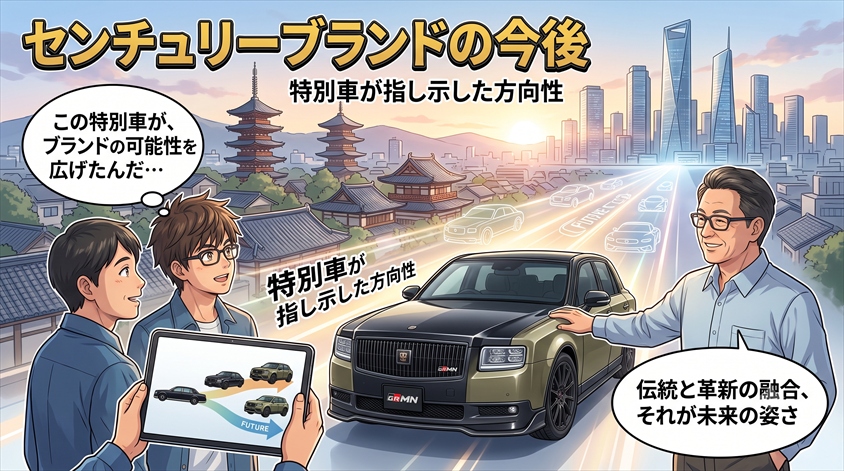 センチュリーブランドの今後に何を示しているのか
