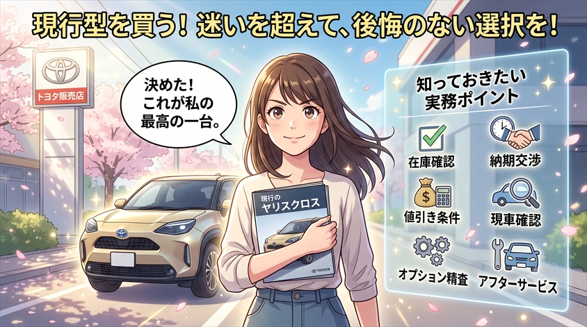 現行型を購入する場合に知っておきたい実務ポイント