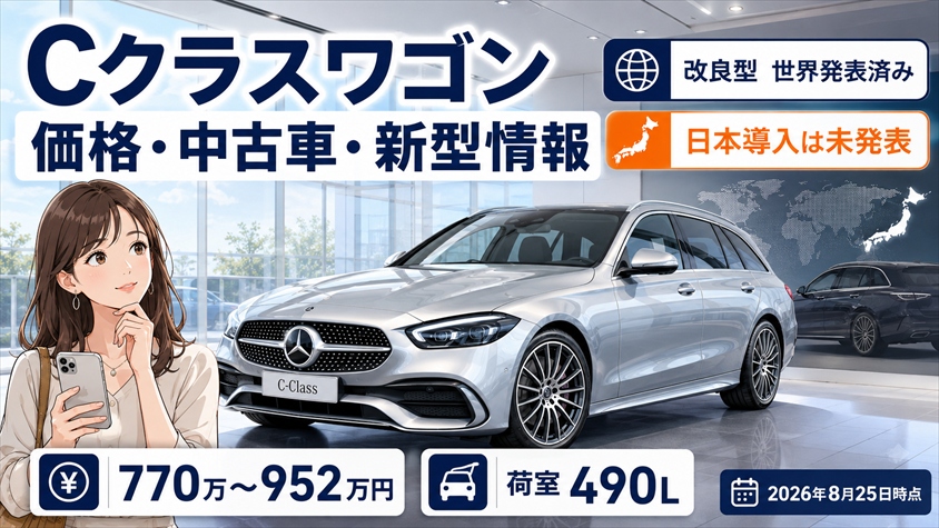 メルセデスベンツ Cクラスワゴン｜価格・中古車・新型情報