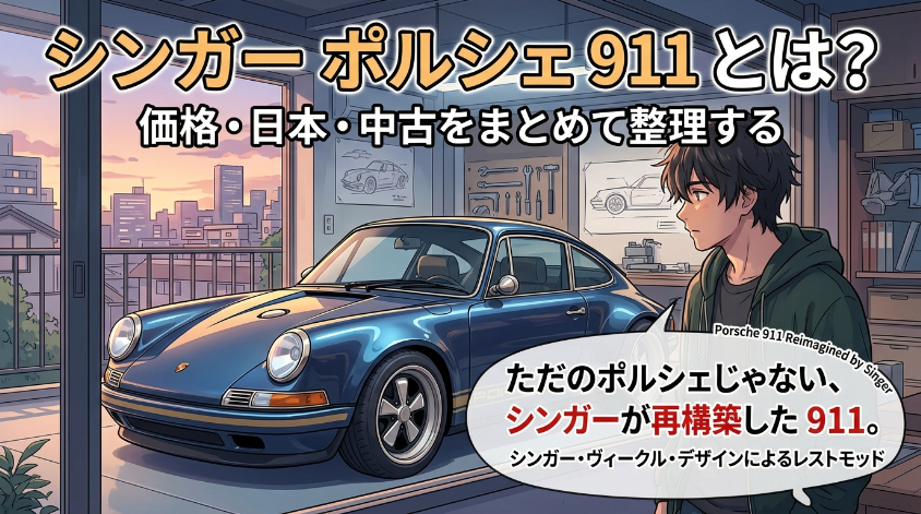 シンガー ポルシェ 911とは?価格・日本・中古をまとめて整理する