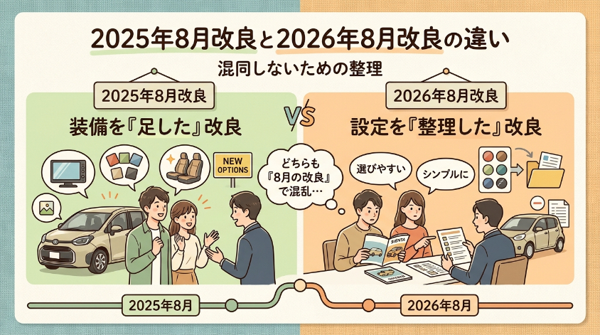 2025年8月改良との違いは?混同しないための整理