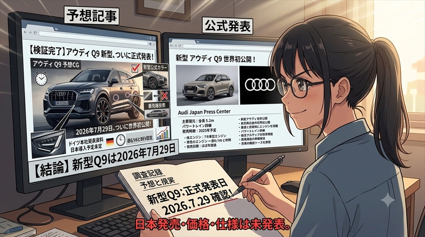 【正式発表】新型アウディQ9、日本での発売時期・価格はいまだ未発表