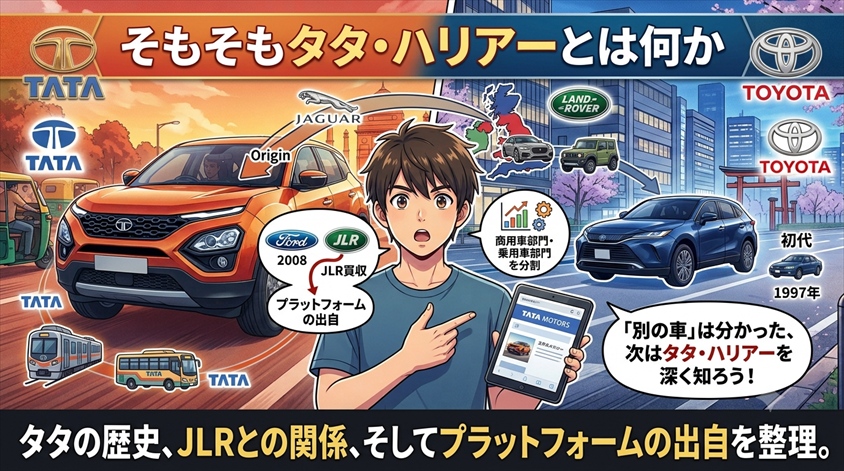 そもそもタタ・ハリアー(Tata Harrier)とは何か