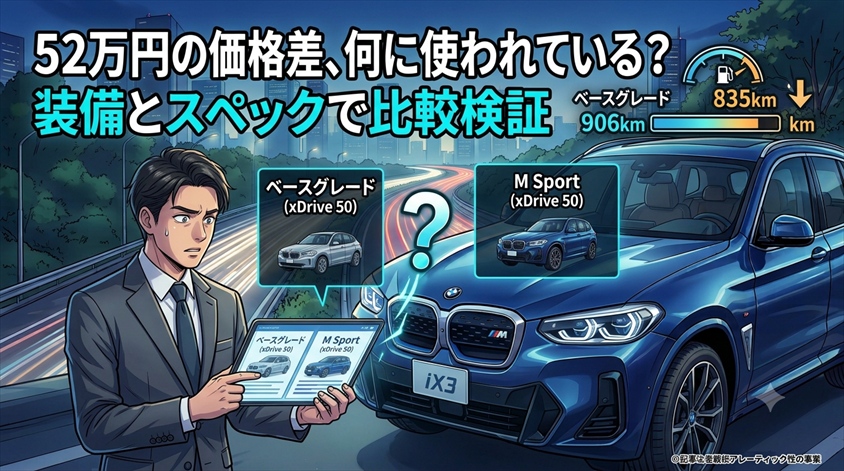 52万円の価格差は何に使われている? 装備とスペックで比較検証