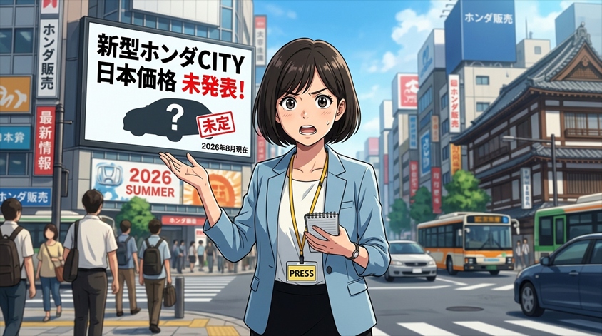 新型ホンダCITYのタイ公式価格は569,000バーツから