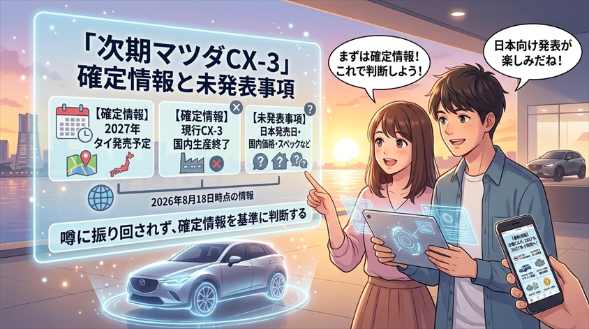 まとめ｜噂に振り回されず、確定情報を基準に判断する