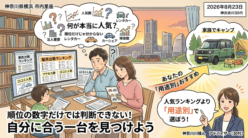 「人気ランキング」ではなく「用途別おすすめ」で選ぶべき理由