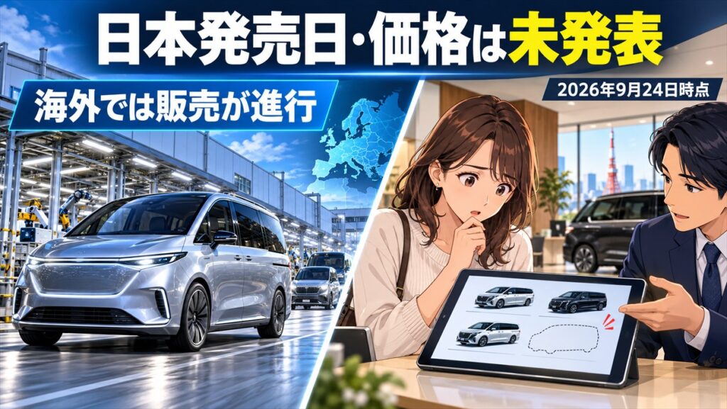 メルセデスVLEは日本でいつ買える？発売日・価格の公式情報