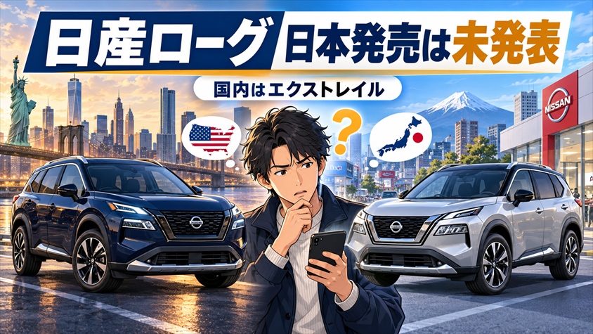 【10月24日時点】日産ローグの日本発売は未発表、国内はエクストレイル