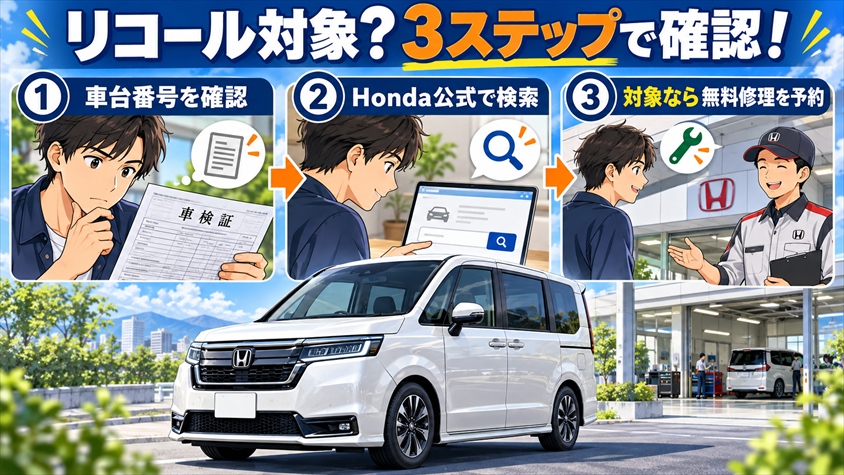 自分の車が対象か確認し、無料修理を申し込む方法
