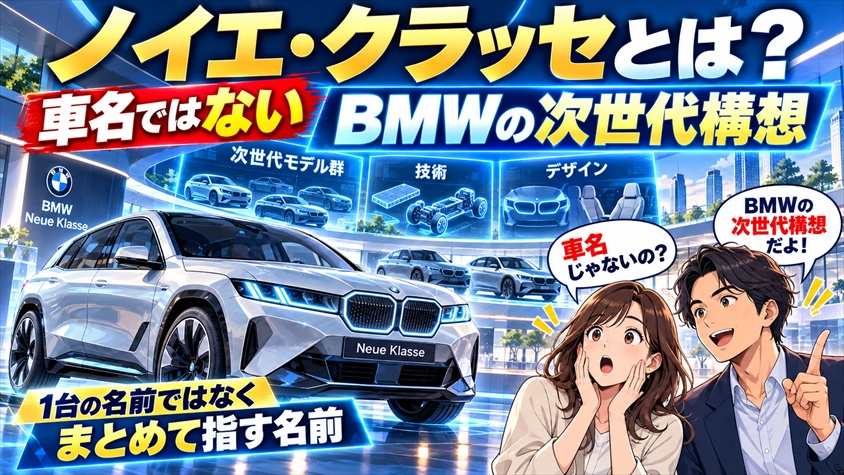 ノイエ・クラッセは「車名」ではなく「BMWの次世代構想」
