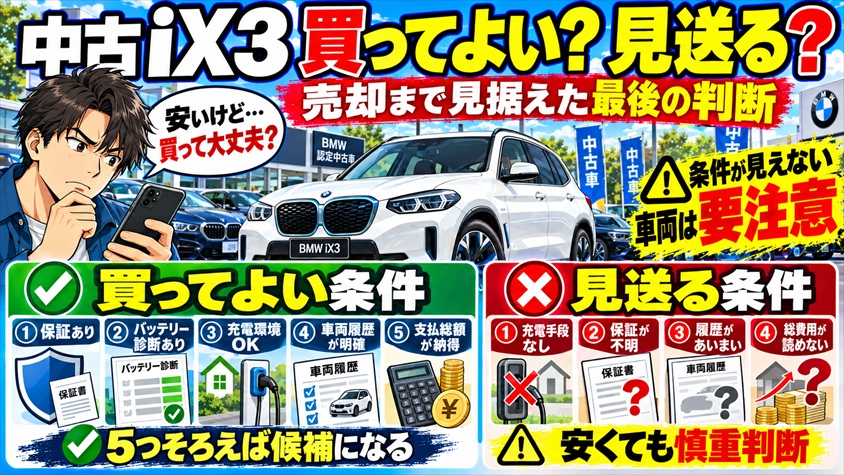 買ってよい条件と見送る条件。売却まで見据えた最後の判断